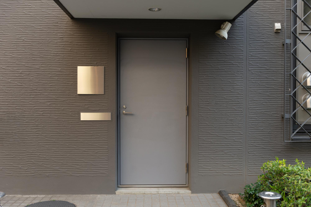 Cape Coral Solid Steel Front Door